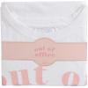 Mud Pie Women’s Bowen Graphic Tee Gray -Sm(White)