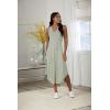 Mud Pie Women’s Midi Dress(Green)