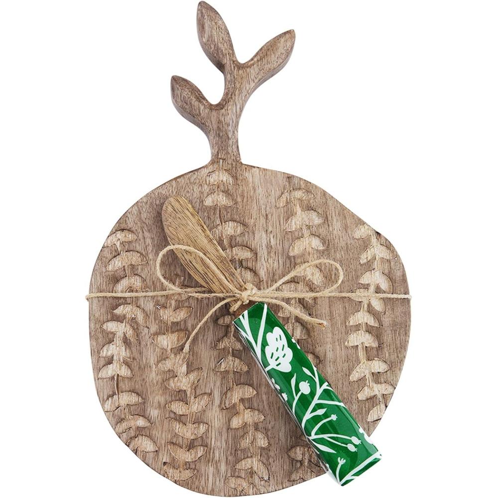 image:imageMud Pie Mini Indigo Carved Board Set Round 65 x 95