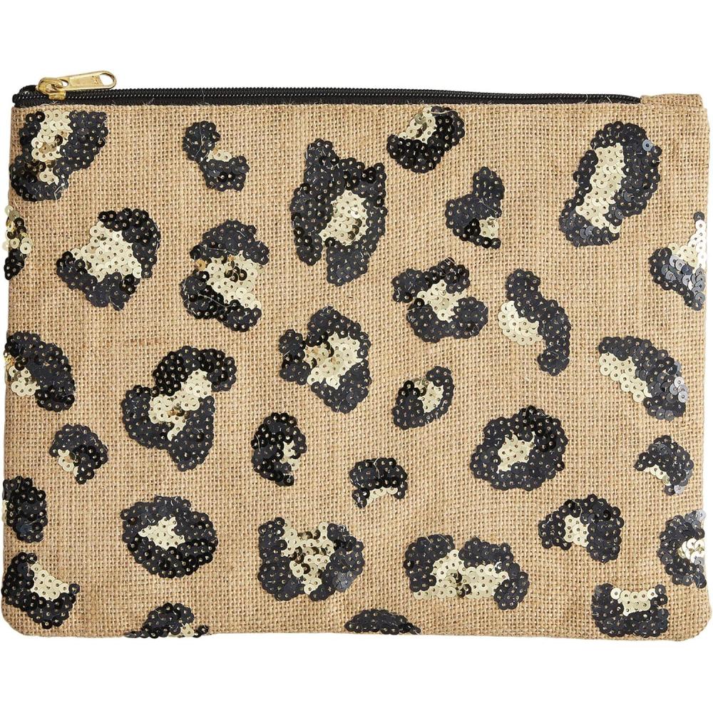 image:imageMud Pie Leopard Jute CaseTan