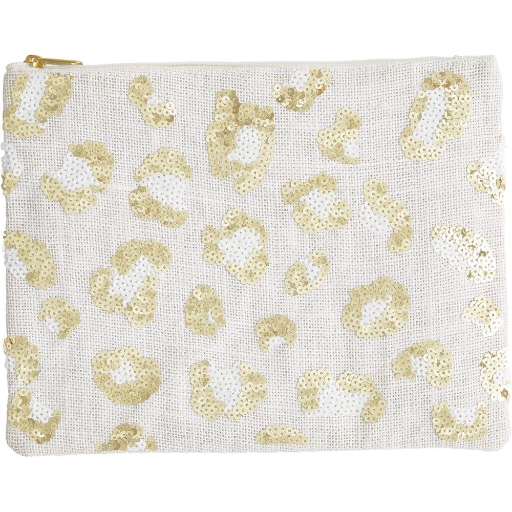 image:imageMud Pie Leopard Jute CaseWhite