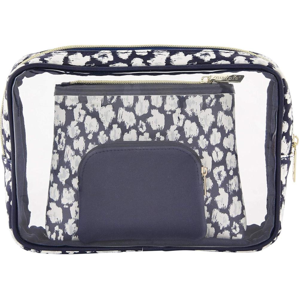 image:imageMud Pie Womens Leopard Nesting PouchesNavy