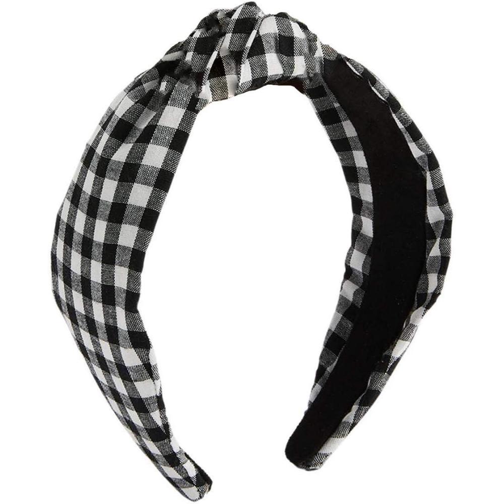 image:imageMud Pie Womens Patterned Knotted HeadbandBlack