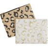 Mud Pie Leopard Jute Case(White)