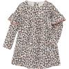 Mud Pie Baby Girls’ One Size Leopard Dress(Tan)