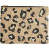 Mud Pie Leopard Jute Case(Tan)