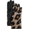 Mud Pie Women’s Leopard Glove TAN, One Size Fits Most