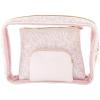Mud Pie Women’s Leopard Nesting Pouches(Blush)