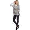 Mud Pie Women’s Leopard Quilted Vest(Multi)