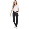 Mud Pie Women’s Wells Button Fly Jeans(Black)