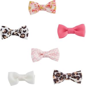 Mud Pie LEOPARD BITTY BOWS