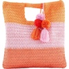 Mud Pie Women’s Mud Pie Women’s Bright Straw Tote(Multicolor)