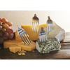 Mud Pie Pewter 4 Piece Cheese Marker Set, 3 1/2″ x 1 1/8″