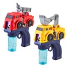 Mud Pie Chikdren’s Construction Truck Bubble Maker, Bulldozer