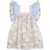 Mud Pie Baby Girls’ Mud Pie Tassel Gauze Bunny Dress(Multi)