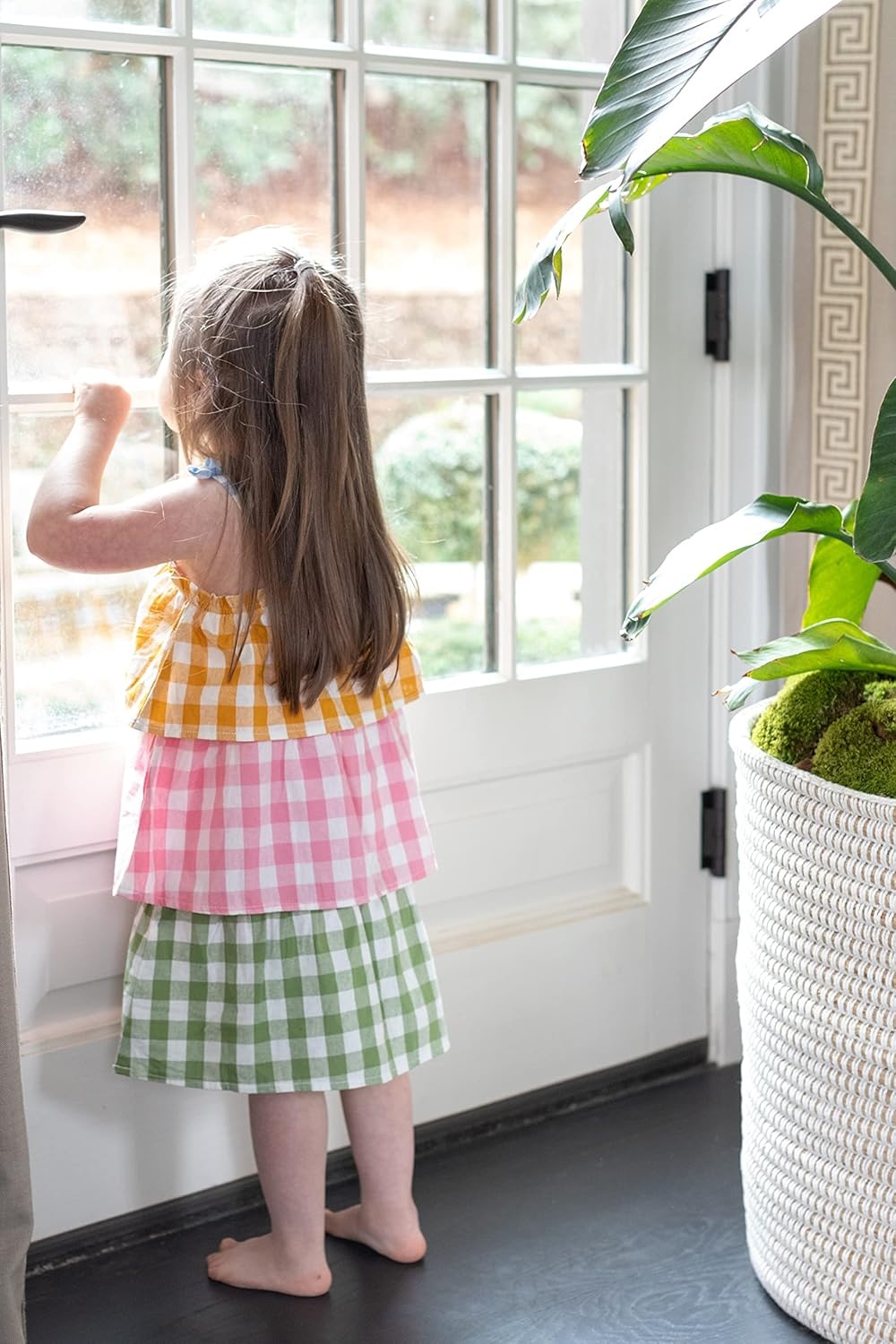 image:imageMud Pie Baby Girls Mud Pie Kids Check DressMulti
