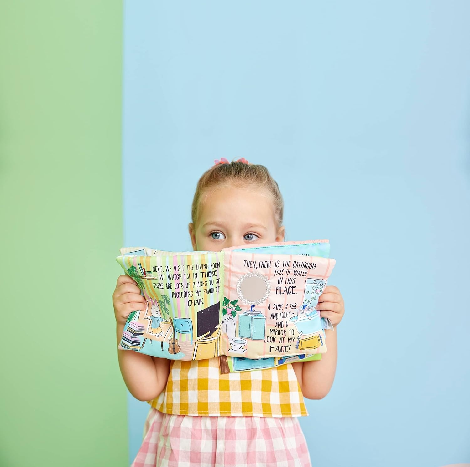 image:imageMud Pie Baby Girls Mud Pie Kids Check DressMulti