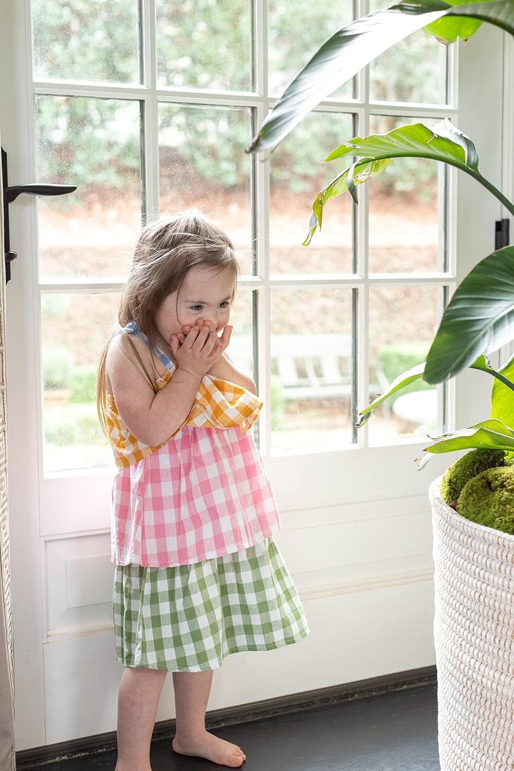 image:imageMud Pie Baby Girls Mud Pie Kids Check DressMulti