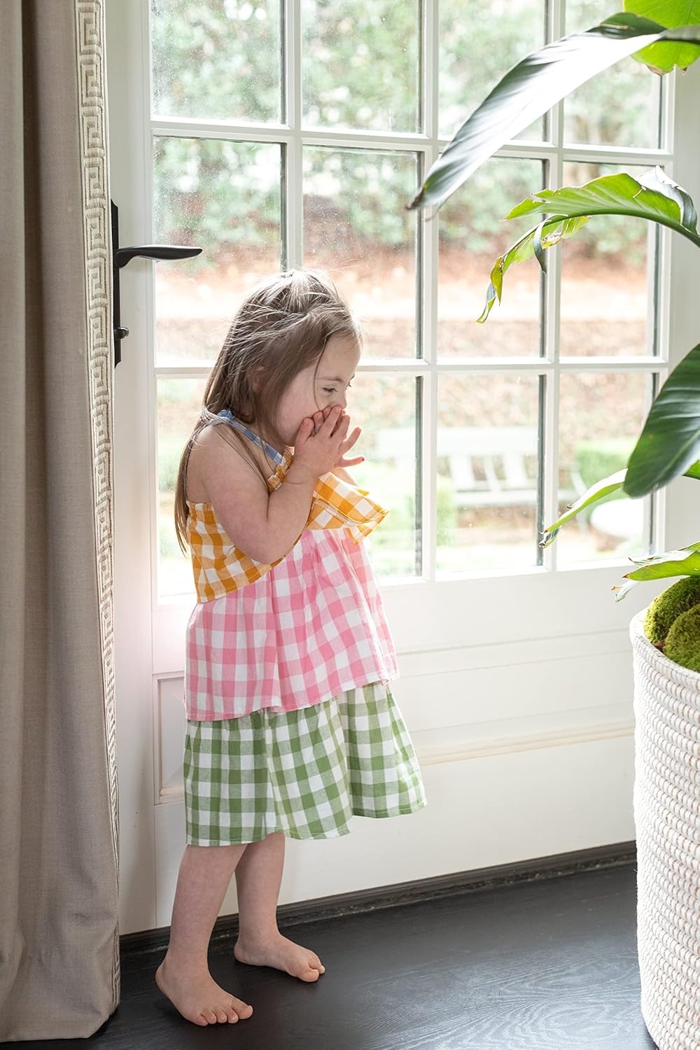 image:imageMud Pie Baby Girls Mud Pie Kids Check DressMulti