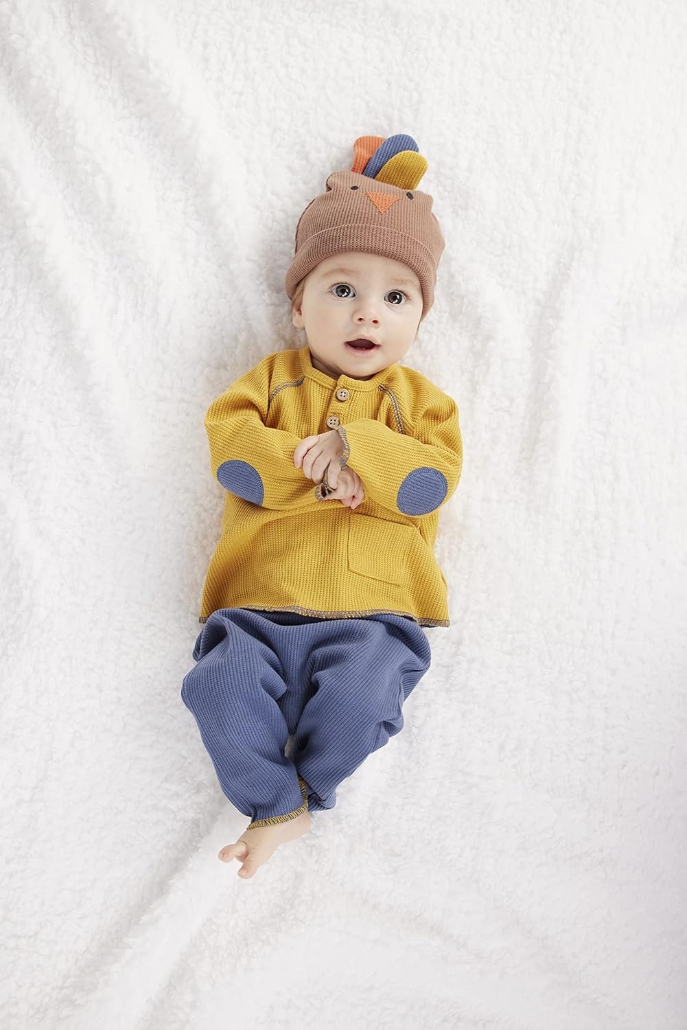 image:imageMud Pie Boys Mud Pie Boys Truck Smocked TeeBlueMustard