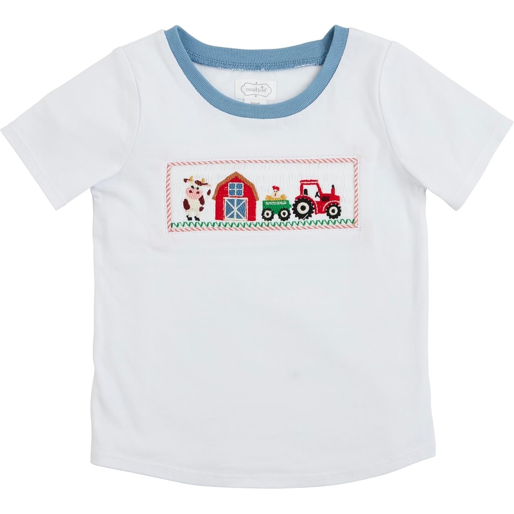 image:imageMud Pie Boys Mud Pie Boys Truck Smocked TeeFarm