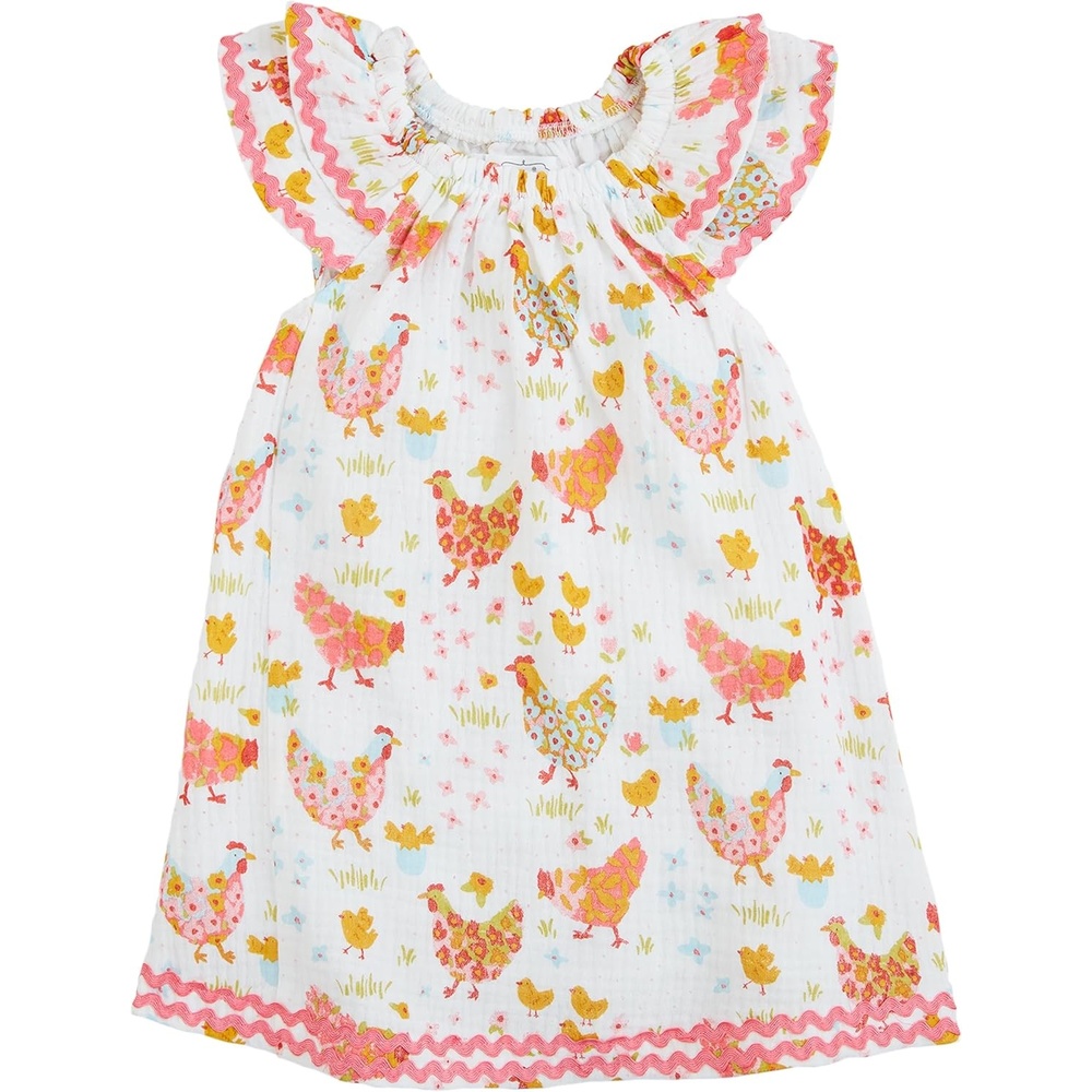 image:imageMud Pie Girls Mud Pie Baby Girl Chicken DressChicken