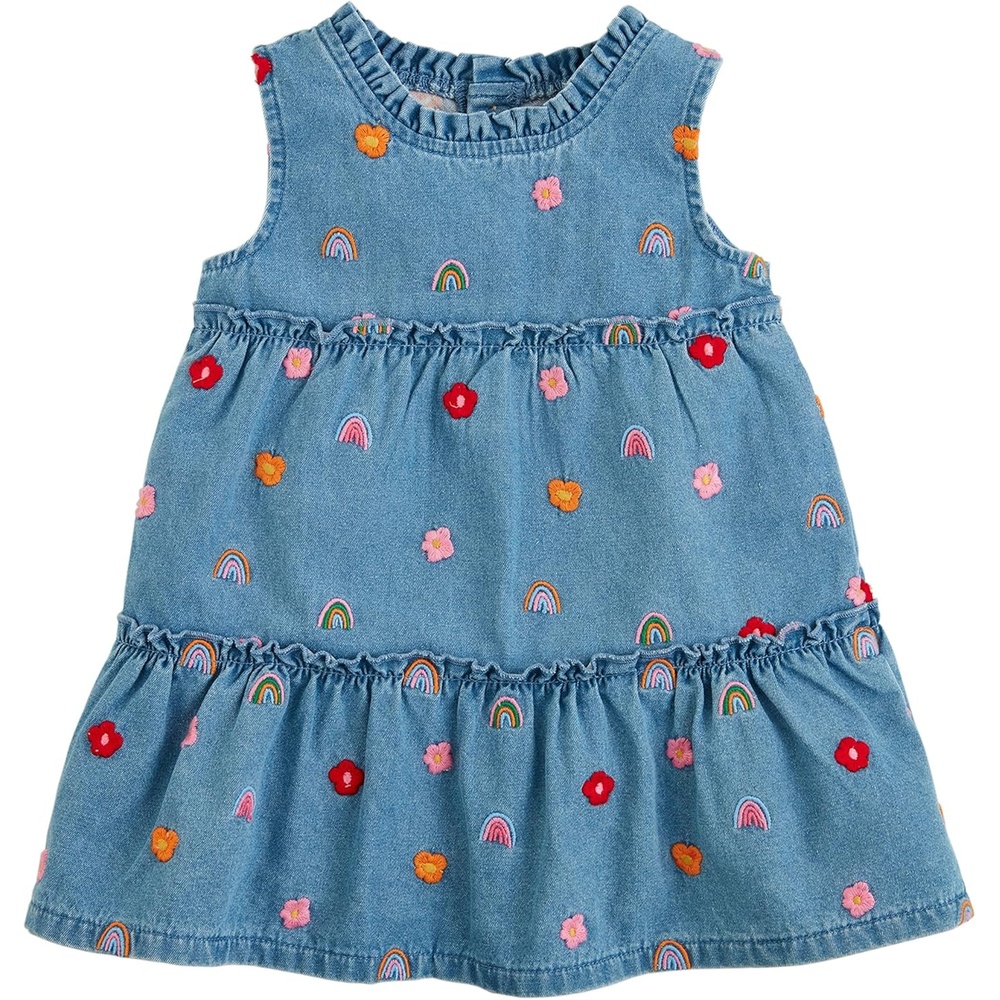 image:imageMud Pie Girls Mud Pie Girls Emb DressRainbow Flower