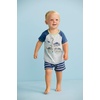 Mud Pie Boys’ Mud Pie Boys Truck Smocked Tee(Dino)