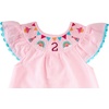 Mud Pie Girls’ Mud Pie Baby Girl Chicken Dress;(Pink)