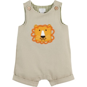 Mud Pie Boys’ Mud Pie Boys Truck Smocked Tee(Lion)