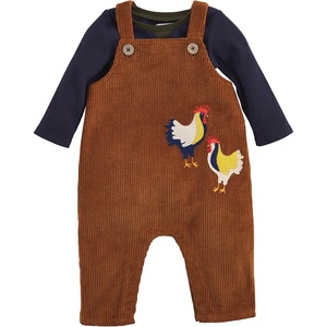 Mud Pie Boys’ Mud Pie Boys Truck Smocked Tee(Rooster)