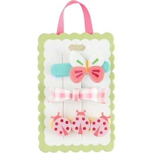 Mud Pie Children’s Ladybug Spring Hairclips