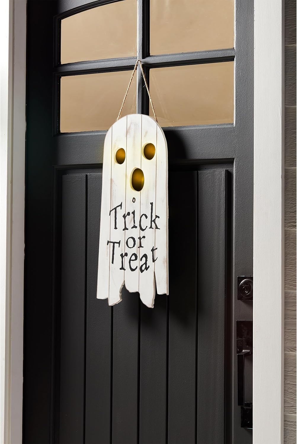 image:imageMud Pie Ghost Wood Led Door Hanger
