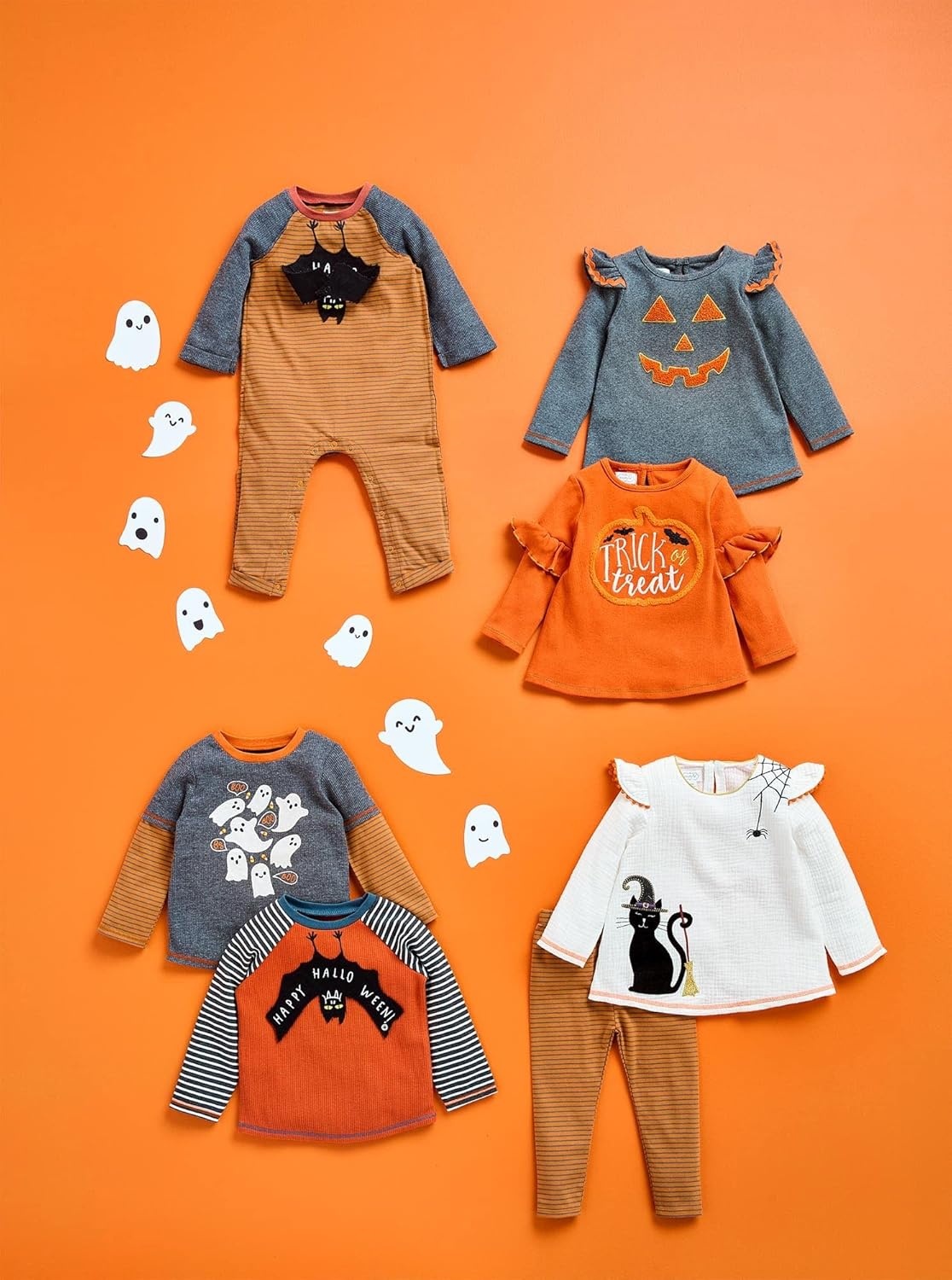 image:imageMud Pie Girls Girls Orange Halloween TunicOrange