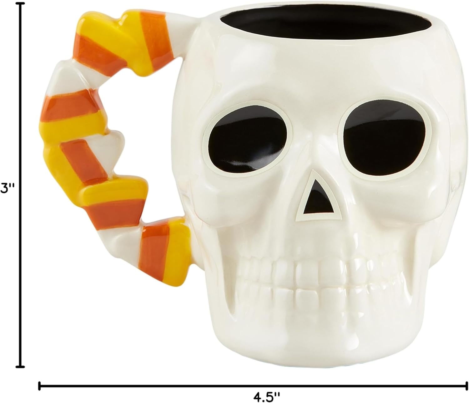 image:imageMud Pie Glow In The Dark Mug Ghost 16ozSkeleton