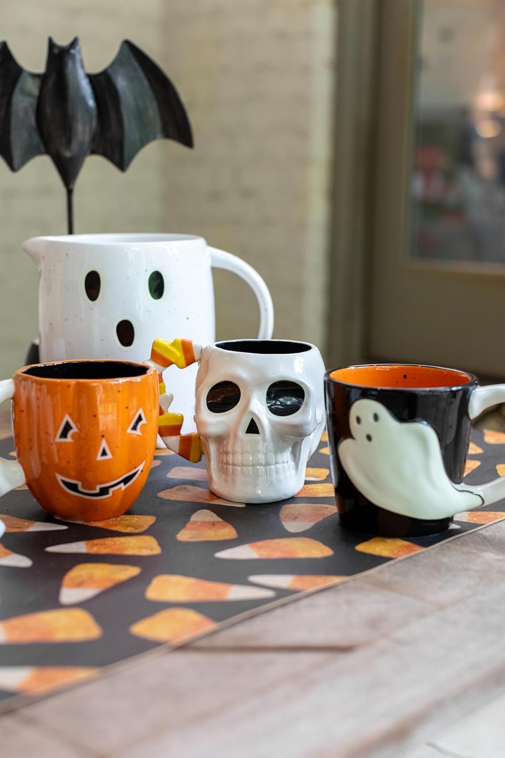 image:imageMud Pie Glow In The Dark Mug Ghost 16ozSkeleton
