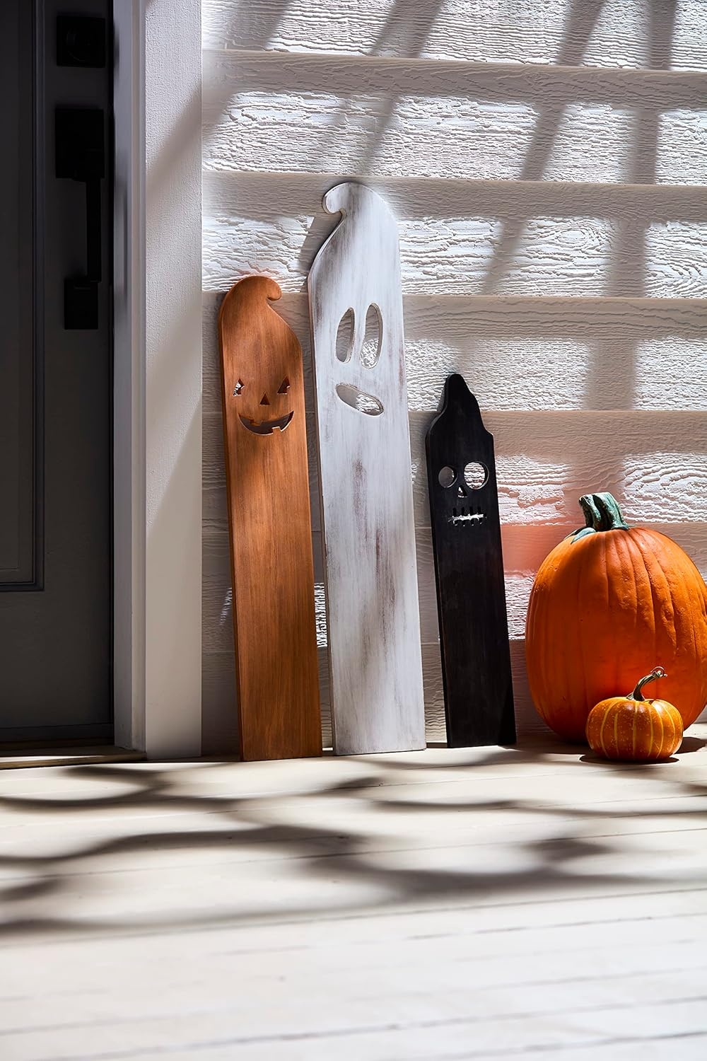 image:imageMud Pie Halloween Decorative Plank Pumpkin 5 320 x 27 12