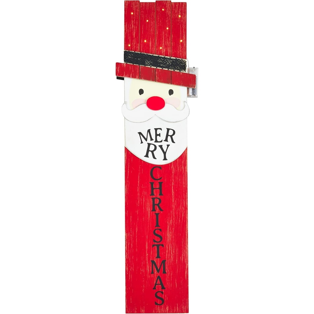 image:imageMud Pie Light Up Holiday Reversible Sign HalloweenChristmas 29 x 6Orange