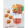 Mud Pie Halloween Bead Towel, Pumpkin, 26″ x 14″
