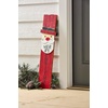 Mud Pie Light Up Holiday Reversible Sign, Halloween/Christmas, 29″ x 6″,Orange