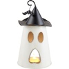 Mud Pie Halloween Tin Lanterns, Ghost, 10.5″ x 5.5″(10.5in x 5.5in)