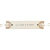 Mud Pie Thanksgiving Turkey Leg Table Runner, Cream, 70″ x 14.5″
