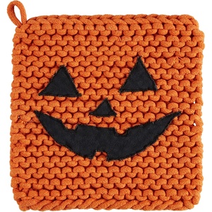 Mud Pie Pumpkin Halloween Pot Holder