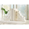 Mud Pie Corbel Bookend, White, One Piece