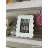 Mud Pie Scalloped Lacquer Frames, Large