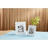 Mud Pie Scalloped Lacquer Frames, Large